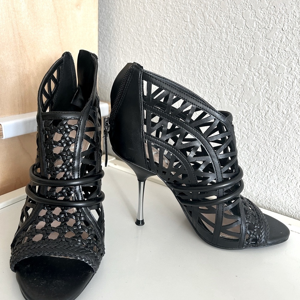 Zara Black Women's Heeled booties